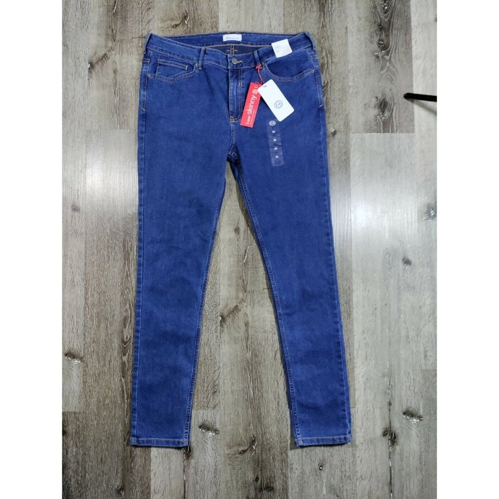 C&A Mens Denim Jeans 36x32 Super Skinny